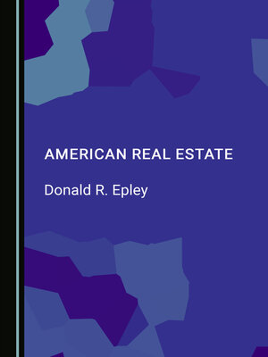 cover image of American Real Estate